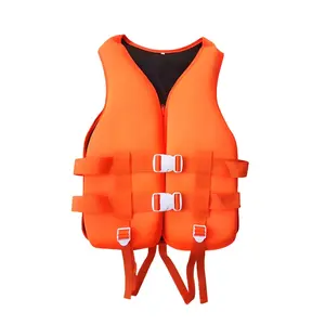 Factory OEM CE neoprene buoyant floating Water boat rescue child kids life jacket with fast delivery