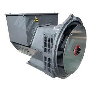 AC sinkronis bantalan tunggal brushless alternator kepala generator daya listrik 100% kawat tembaga dengan AVR