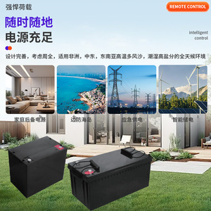Lithium Ion <b>Battery</b> Pack 12V <b>24V</b> LiFePO4 Solar Energy Storage Home Outdoor Emergency Power - Product Image 3