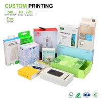 Carte en papier personnalisée SBS avec pliure, fenêtre, emplacement pour patch, fenêtre PET, trou Euro, face gaufrée 4 couleurs pour emballage blister