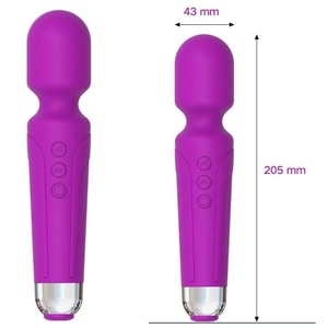 Actualizado poderoso de vibrador varita masajeador con 20 magia modos de vibración cuello hombro masaje de cuerpo - Product Image 1