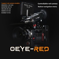 [Aikun Monitor] Portkeys Flagship Store OEYE-RED EVF Viewfinder Control with Remote Control RED Photography Camera SDI/