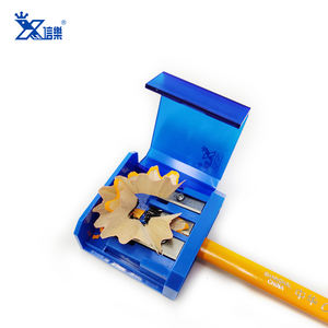 Fournitures <span class=keywords><strong>de</strong></span> papeterie personnalisées <span class=keywords><strong>taille</strong></span>-<span class=keywords><strong>crayon</strong></span> classique portable fantaisie trois grands trous sacapuntas marque privée <span class=keywords><strong>pour</strong></span> le bureau à l'école - Product Image 4