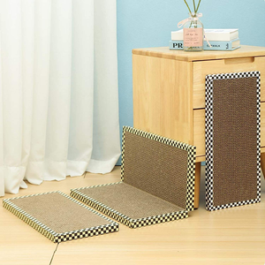 โครงปีนป่ายแมวขนาดใหญ่ลายตารางหมากรุก ดีไซน์ยั่งยืน ไม่หลุดลอก ของเล่นแมว บรรจุภัณฑ์กล่องกระดาษสำหรับแมว - Product Image 3