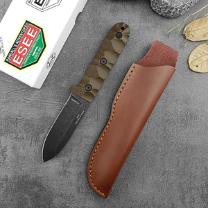 ESEE PR4 <span class=keywords><strong>coltello</strong></span> di sopravvivenza a lama fissa, lama di salvataggio sul campo ad alta durezza D2 <span class=keywords><strong>coltello</strong></span> tattico da caccia, <span class=keywords><strong>coltello</strong></span> multiuso per <span class=keywords><strong>Bushcraft</strong></span> - Product Image 3