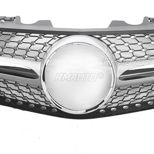 <b>Car</b> Bumper Grill <b>Decorative</b> Strips Racing Grille Body Kit Front Bumper Grill For Mercedes Benz SL Class R230 2010-2012 Exterior - Product Image 6