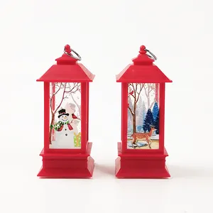Kids Toys Gifts Ornaments Supplies Outdoor Christmas Lights led Christmas Tree Decorations Hanging Candle Storm Lantern
