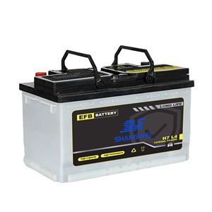 แบตเตอรี่ Shangwei Efb 12V 80Ah H7 L4 สำหรับสตาร์ทรถยนต์ อายุการใช้งานยาวนาน ประสิทธิภาพสูง - Product Image 1