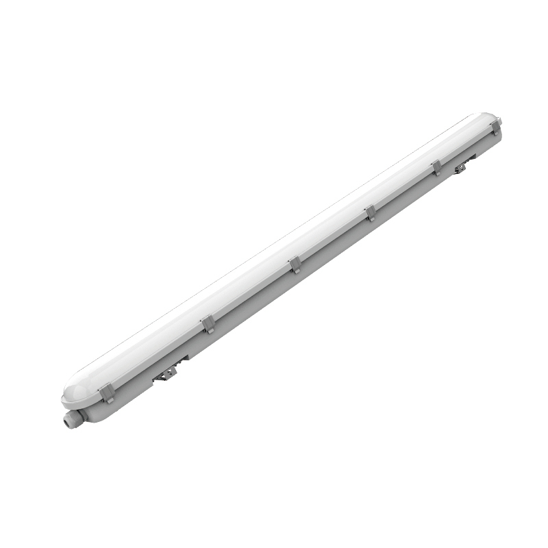 Emergency Backup 60W Linear LED Light IP66 IK10 2700-6500K Self Test Battery CE Certified Ceiling Mount Commercial Building
