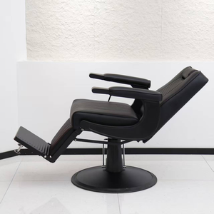 Hydraulic Large Pump Lift Beauty Chair with Foldable Headrest Professional Hair Styling & Coloring Chair - Product Image 5