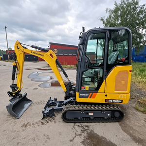 Mini-excavatrice LiuGong 9018F, excavatrice hydraulique compacte de 1,9 tonne pour la construction et l'aménagement paysager - Product Image 2