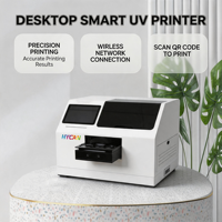 Mesin Printer UV AI Cerdas, Printer UV 3D Tekstur LED Flatbed, Mesin Pencetak Casing Ponsel, Mesin Pencetak Cover Ponsel Kustom