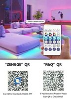 Contrôleur WS2812B, contrôle par application musicale pour bande lumineuse LED à pixels, SK6812, WS2811, WS2812, rubans lumineux, USB 5V, télécommande