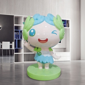 Scultura in Fibra di Vetro Personalizzata Su Misura Grande per Esterni, Forma di Animale Cartone Animato, Fatta a Mano, Eco-compatibile, Decorazione Superiore - Product Image 4
