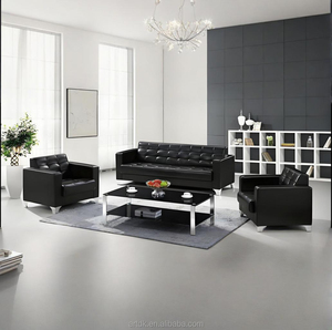 Canapé Z904 pied-de-poule en velours de luxe pour bureau, réception, café, hôtel, salon de beauté, clinique, salle d'attente, fauteuil individuel - Product Image 5