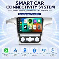 Pour VW Passat 2012 Écran de lecteur DVD radio 9 pouces Android DSP Panneau tactile Système de divertissement multimédia Navigation