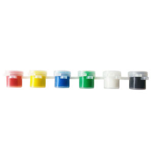 Set di <span class=keywords><strong>Colori</strong></span> Tempera Lavabili 12 Pezzi da 5ml Ciascuno <span class=keywords><strong>Colori</strong></span> vivaci non tossici per carta, tela e vetro - Product Image 6