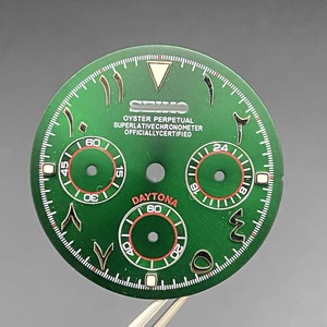 Nuevos Accesorios para Relojes VK63, Esfera con Diseño de Cronógrafo de Tres Ojos, Esfera de 29.5mm con Números Arábigos y Seis Agujas VK - Product Image 3