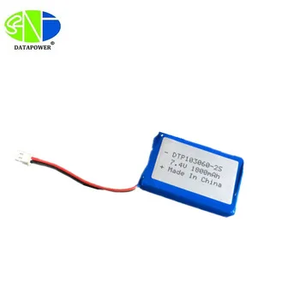 @1000+ รุ่น, 700 รุ่นมีสินค้าในสต็อก, ติดต่อเรา แบตเตอรี่ลิเธียม 7.4V รุ่น 103060-2S ความจุ 1800mah แบตเตอรี่โพลิเมอร์แบบชาร์จได้ตามสั่ง - Product Image 3