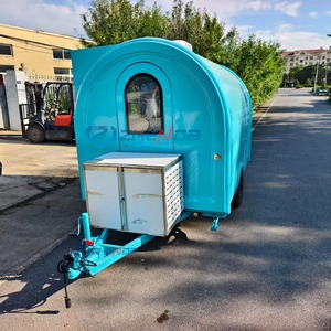 factory outlet blue Mobile <b>Small</b> Truck Trailer <b>for</b> Sale <b>for</b> Hamburger Hot dog Chips Ice Cream Mobile Breakfast & Bakery Food Car - Product Image 6