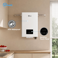 Calentador de Agua Eléctrico sin Tanque de 13kW, 240V 60Hz, Certificado ETL, Potencia Máxima para Toda la Casa, Agua Caliente Instantánea, NPT1/2'', Panel Táctil, EE. UU. y Canadá