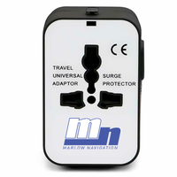 Adaptador de viaje universal Worldwide International All in One Plug and Socket con puertos de carga USB duales para EE. UU. UE Reino Unido AUS