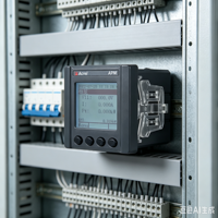 Medidor de Panel Acrel APM520, Rs485 Modbus, Medidor de Energía Multifunción, Medidor de Energía Programable, Comunicación Ethernet