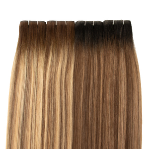 14-28 pollici senza soluzione di continuità 100 grezzo doppio disegnato tessuto di capelli umani invisibile lungo nastro di trama nelle estensioni dei capelli - Product Image 5
