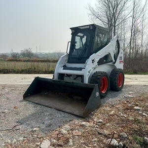 Cargadora Bobcat S18 Usada Barata de EE. UU., Minicargadora de Ruedas Usada, Bobcat S160 S18 Original de Segunda Mano con Pocas Horas de Uso - Product Image 2