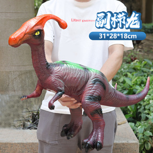 Modelos de Dinosaurios de Plástico al por Mayor, Simulación de Triceratops y Pterodáctilo, Juguetes para Niños Unisex, Escala 1/12 - Product Image 3