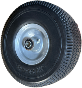 Rueda de Espuma de Poliuretano Neumática a Prueba de Explosiones Personalizada 410/350-4NHS, Duradera, Extra Dura, para Carritos de Compras Pequeños, 3.1 Pulgadas de Ancho, 3 Años de Garantía - Product Image 6