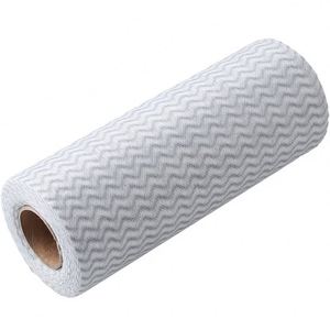 Serviettes de cuisine jetables personnalisées en gros à motif ondulé, absorbantes, lavables en machine - Product Image 1