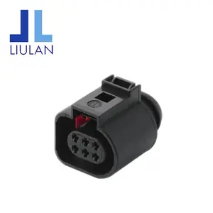 LIULAN-conector impermeable de 6 pines, Sensor de posición de acelerador, enchufe de cuerpo de acelerador, 1J0 973 713, Conector de Sensor de mapa