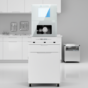 YUCERA YRC-8PRO Machine de fraisage dentaire 5 axes tout-en-un, sèche et humide, pour couronnes et bridges en zircone, PEEK et titane - Product Image 1