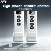 Télécommande universelle RF longue portée 315/433,92 MHz, clonage de code, télécommande pour portail, porte de garage, maison intelligente
