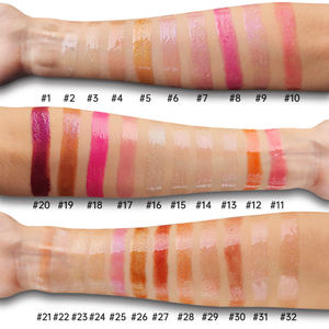 Brillo Labial Pigmentado Rosa, Brillo Labial en Gel Cremoso, Tu Logotipo, Colección de Brillos Labiales, Brillo Labial en Lata - Product Image 6