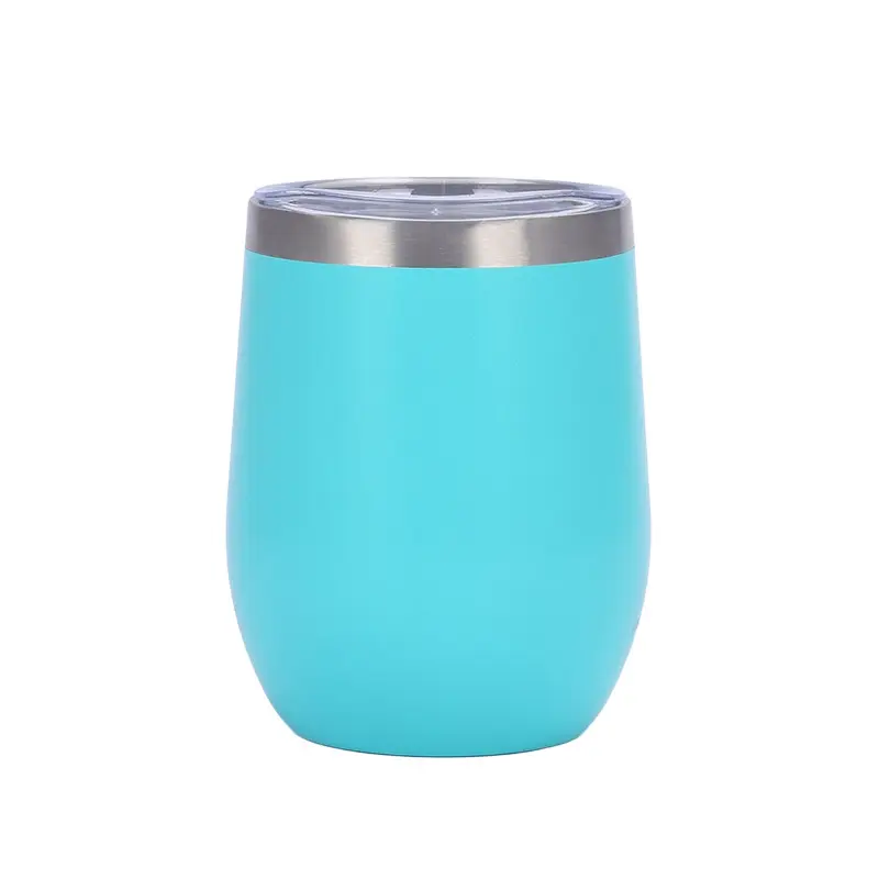 OEM/ODM custom Spray paint durable Sustainable stainless steel double wall anti-scald coffee mug with lid for office