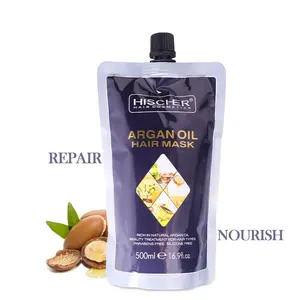 Hischer OEM/ODM organic hair treatment argan oil hair repair nourishing for damage hair