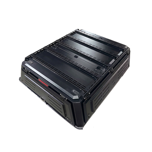 Cubierta rígida elevable de aluminio de cuatro puertas para caja de camioneta, impermeable y con cerradura, tipo topper para la parte superior de la caja de camioneta - Product Image 1