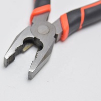 Pince à long nez ergonomique de qualité industrielle, combinaison professionnelle, outils en acier, pince avec fil de sécurité, pour le design