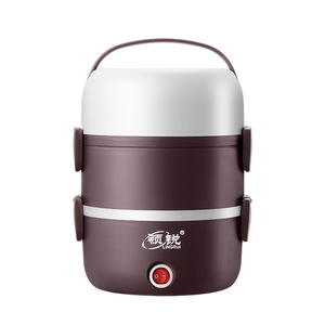 Lonchera Eléctrica Lingrui de 1.1-1.2L con 2-4 Contenedores, Multifuncional, Calentador y Vaporizador, de Acero Inoxidable para Uso en Oficina - Product Image 3
