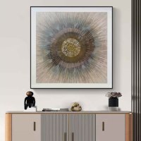 Peinture décorative moderne simple en promotion, peinture murale personnalisée de haute qualité, tableaux suspendus pour hôtel