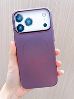 Étui de téléphone en fibre de carbone rigide pour iPhone 18 Pro Max, de haute qualité, antichoc, avec aimant puissant, étui mobile 18 Pro