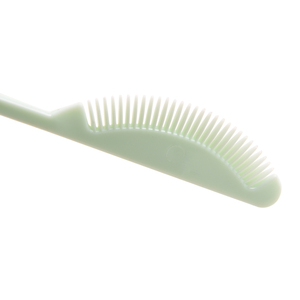 Venta al por mayor de fábrica de plástico antiestático 2 en 1 Cepillo de control de bordes colores personalizados peine de cejas de doble cabeza cepillo de borde de nailon - Product Image 5