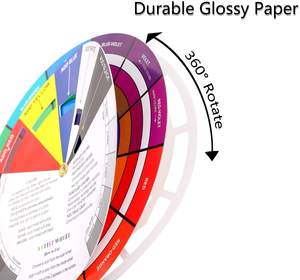 Bview Art gri ölçekli değer bulucu kılavuzu hem amatör hem de profesyonel sanatçılar için cep renk tekerleği posteri - Product Image 3