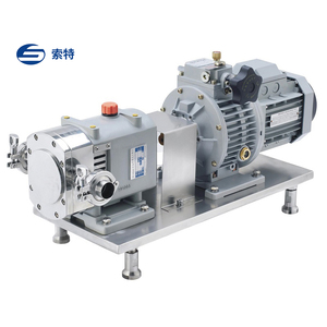 Pompe centrifuge à rotor lobulé de qualité alimentaire personnalisée, haute performance, pour le transport de lait, confiture de fruits, shampoing - Application OEM - Product Image 1