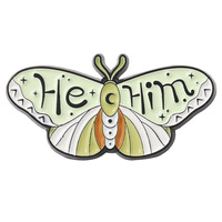 Artisanat en métal populaire Badge d'insecte de dessin animé personnalisé Accessoires de broche papillon exquis Épinglettes en émail doux personnalisées