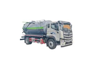 FOTON Vacuum Suction Truck 13-15CBM, Optional 4/6-Cylinder Engine, Reliable Vacuum Pump for Sewage Sludge & Fecal Transportation - Product Image 1