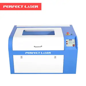 Máquina de gravação a laser Perfect Laser 40/50/60 W, não metálica, papel de borracha plástica CO2, mini gravador a laser de sub-superfície