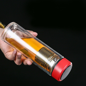 JM ขวดน้ําสูญญากาศเกรดอาหาร & กระติกน้ําร้อน ล้างขวดน้ําแก้วผนังคู่ <span class=keywords><strong>ชา</strong></span>และถ้วยแยกน้ําพร้อมที่กรอง<span class=keywords><strong>ชา</strong></span> - Product Image 4